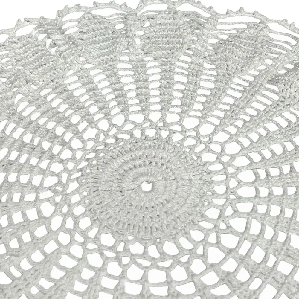 Crochet Doily White 16